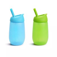 Set 2 cani Simple Clean Munchkin cu pai 296ml 12L+ bluegreen - 10