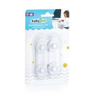 Set 2 mini sigurante universale pentru usi si dulapuri BabyJem - 3