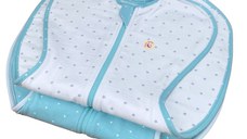 Set 2 saci de dormit nou-nascut Swaddle First Sleep Calm Star Calm Light 1.5 tog