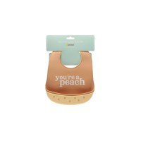 Set bavete din silicon Pearhead Peach - 1