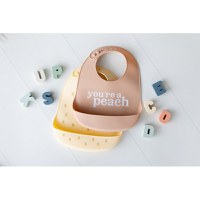 Set bavete din silicon Pearhead Peach - 4