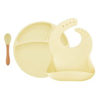 Set de hranire Bwl II Minikoioi 100 Premium Silicone mellow yellow - 4