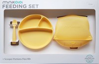 Set de hranire Bwl II Minikoioi 100 Premium Silicone mellow yellow - 3