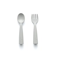 Set de tacamuri bebelusi Miniware My First Cutlery Dove Grey - 2