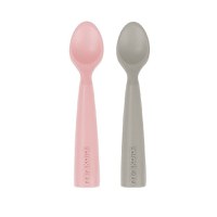 Set Lingurite Minikoioi Premium Silicon Pinky Pink Powder Grey - 1