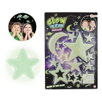 Set luna si stele fosforescente Glow N Fun Toi-Toys TT35055A - 2