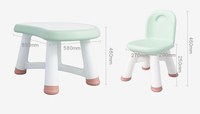 Set masuta si scaunel Nichiduta Mushroom Green - 10