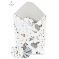 Set pentru bebelusi 6+1 piese MimiNu 120x60 cm Forest Friends Beige - 4