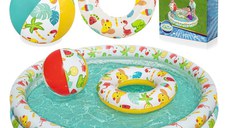 Set piscina gonflabila si accesorii incluse Bestway