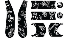 Set stickere Liki Trike BW Cool Sketch