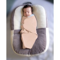 Sistem de infasare din bumbac 0-3 luni BabyJem Swaddle Somon - 2