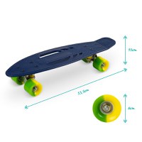 Skateboard copii Qkids Galaxy Lemon - 1