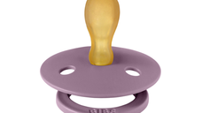 Suzeta Bibs Colour Latex tetina simetrica 6 luni + Mauve