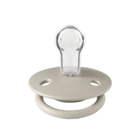 Suzeta de lux silicon Bibs tetina rotunda marime universala 0-3 ani Sand - 1