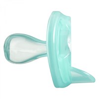 Suzete ortodontice Usoara Tommee Tippee 2 buc 0-6 luni transparent turquoise - 2