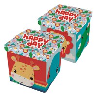 Taburet pentru depozitare jucarii Fisher Price Happy Day - 2