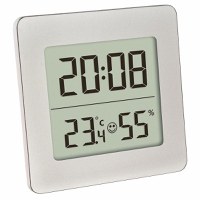 Termometru si higrometru digital cu ceas si alarma TFA 30.5038.54 - 1