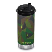 Termos TKWide din otel inoxidabil 355 ml cu capac twist Klean Kanteen Electric Camo - 1