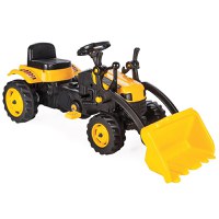 Tractor cu pedale Pilsan Active with Loader Yellow - 6