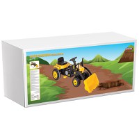 Tractor cu pedale Pilsan Active with Loader Yellow - 5