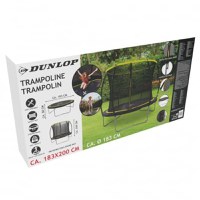 Trambulina cu plasa de siguranta Dunlop 183x50 cm - 5