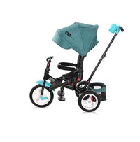 Tricicleta multifunctionala 4 in 1 Jaguar Air Green Luxe cu maner cu control parental, scaun rotativ, spatar reglabil pe 2 pozitii, roti mari silentioase, din cauciuc cu camera - 2