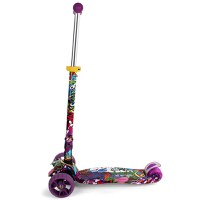 Trotineta Chipolino Croxer Evo purple grafitti - 1