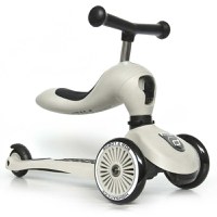 Trotineta copii transformabila 2 in 1 Scoot Ride HighwayKick 1 Ash - 1