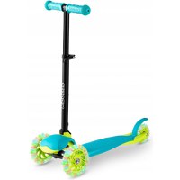 Trotineta cu roti cu led Ricokids Loco turcoaz - 8