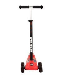 Trotineta pliabila cu lumini KikkaBoo Street Race Red - 2