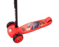 Trotineta pliabila cu lumini KikkaBoo Street Race Red - 4