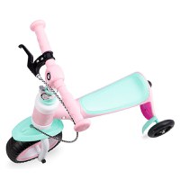 Trotineta transformabila 2 in 1 MoMi Elios Pink - 4