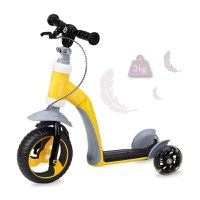 Trotineta transformabila 2 in 1 MoMi Elios Yellow - 5