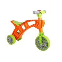 Vehicul de echilibru fara pedale cu trei roti Minibike Orange - 1