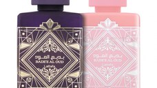 Pachet 2 parfumuri Badee Al Oud Amethyst 100 ml si Badee Al Oud Noble Blush 100 ml