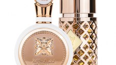 Pachet 2 parfumuri Best Seller, Fakhar Woman 100 ml si Jazzab Gold 100 ml