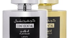 Pachet 2 parfumuri, Confidential Gold 100 ml si Confidential Platinum 100 ml