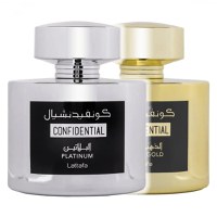 Pachet 2 parfumuri, Confidential Gold 100 ml si Confidential Platinum 100 ml - 1