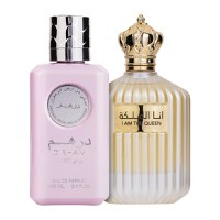 Pachet 2 parfumuri Dirham Wardi 100 ml si I Am The Queen 100 ml - 1