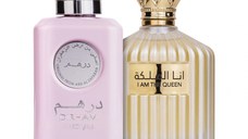 Pachet 2 parfumuri Dirham Wardi 100 ml si I Am The Queen 100 ml