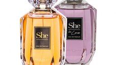 Pachet 2 parfumuri, Louis Varel She 100 ml si Louis Varel She In Love 100 ml