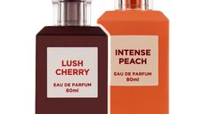 Pachet 2 parfumuri, Lush Cherry 80 ml si Intense Peach 80 ml