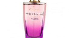 Parfum Berries Weekend Violet, Fragrance World, apa de parfum 100 ml, femei - inspirat din Burberry Weekend by Burberry