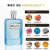 Parfum Blu O2, Riiffs, apa de parfum 100 ml, barbati - inspirat din Blue by Ajmal - 1