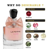 Parfum La Femme Bloom, Riiffs, apa de parfum 100 ml, femei - inspirat din Mon Paris de la Yves Saint Laurent - 1