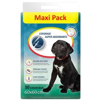 4DOG Maxi Pack, covorașe absorbante câini, cu benzi adezive, poliester, 60x60cm, 30buc - 1