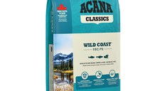 ACANA Classics Wild Coast, Adult, hrană uscată câini ACANA Classics Wild Coast, XS-XL, Somon și Hering, hrană uscată conținut redus cereale câini, 14.5kg