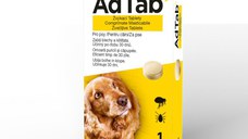 ADTAB, deparazitare externă câini, comprimate masticabile ADTAB, deparazitare externă câini, M(11 - 22kg), comprimate masticabile, 450mg x 1buc