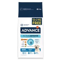 ADVANCE Adult Maxi, L-XL, Pui, hrană uscată câini, 14kg ADVANCE Adult Maxi, L-XL, Pui, hrană uscată câini, GRATUIT, 12 + 2KG - 1