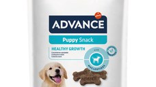 ADVANCE Puppy Snack, XS-XL, punguță recompense câini junior, 150g